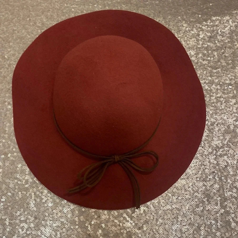 Wool Wide Brim Hat rancher hat Boho MIXIT Fedora Floppy